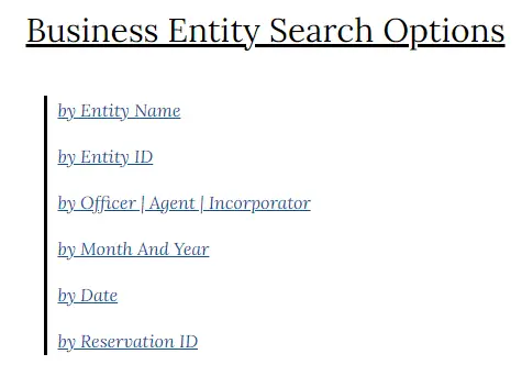 Alabama business name search options