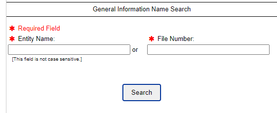 LLC name search