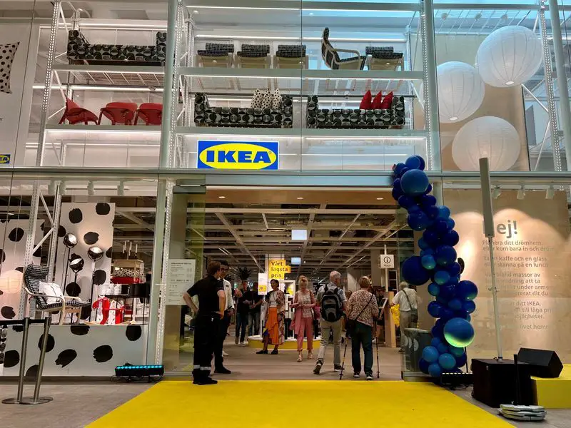 Ikea military discount store