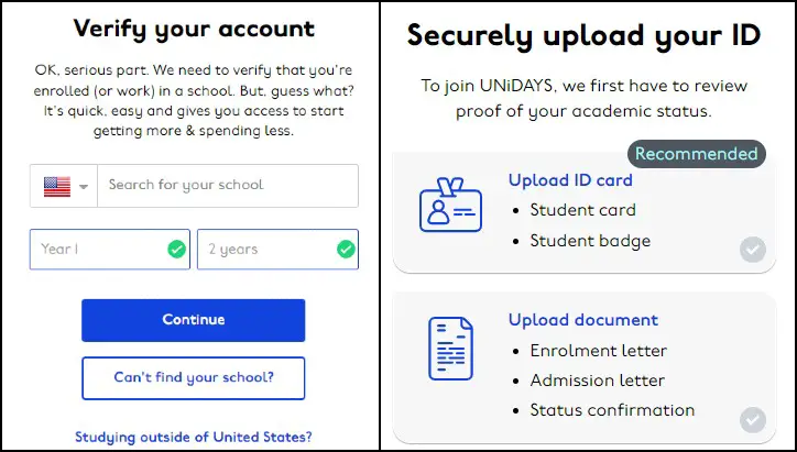 Unidays Apple Verifications